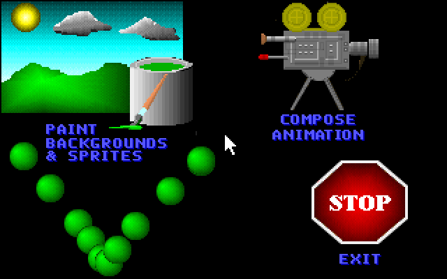 Expert Animator - Menu